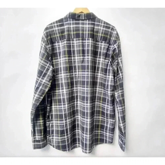 Columbia Mens Button Down Shirt Multicolor Plaid Long Sleeve Pocket L - Picture 2 of 6